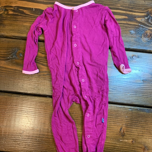 Kickee Pants Applique Coverall with Snaps - Picture 2 of 5